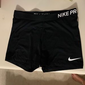 Nike pro spandex shorts